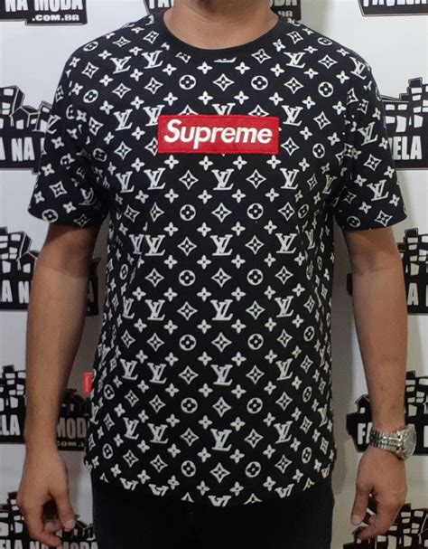 camiseta supreme louis vuitton